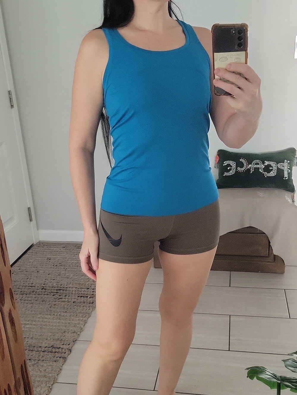 lululemon athletica Teal Racerback Swim Tank
